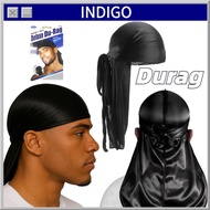 Durag Kepala / Durag Long Tail Hip Hop Du-Rag Hat Breathable Headband