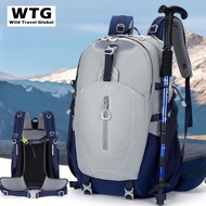 Hiking Backpack 40L Suspended Backpack System Outdoor Travel Lightweight Backpack