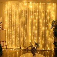 USB Battery Operated Silver Wire String Lights Garland LED String Wall Lights Fairy Lights LED Firefly String Lights Christmas Garland Curtain string lights Wedding Party Home bar
