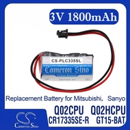 Cameron Sino battery for  CR17335SE-R, ER2/3A, GT15-BAT FN.  CR17335SE-R