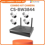Bộ Kit WiFi CS-BW3844 EZVIZ 2K 4MP (1 NVR+4 Camera) -Kho camera