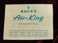 70至80年代勞力士Rolex Air-King 男裝錶煙咭