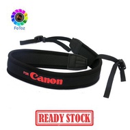 CANON DSLR Camera Neoprene Soft Shoulder Neck Strap