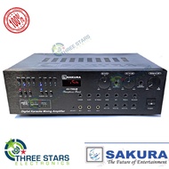 2022 Original Sakura Amplifier / Sakura AV-735UB 700W X2  Karaoke Mixing Amplifier