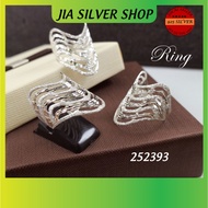 Ready Stock | 925 纯银 批花女款戒指 | Original 925 Silver Cutting Ring For Women (252393) | Cincin Perempuan Perak 925