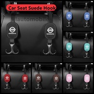 Nissan Car Headrest Hook Back Seat Hook Multifunctional Hanger Organizers Car Accessories For Terra Navara Almera XTrail Sylphy