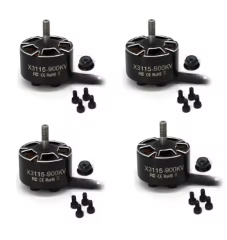 4pcs/lot R3115 X3115 3115 900KV 1050KV 1200KV 6S Brushless Motor for FPV Freestyle 9inch 10inch Long