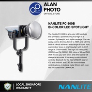 Nanlite FC-300B Bi-Color LED Spotlight | FC-500B Bi-Color LED Spotlight
