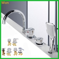 Won 1 2 Copper Water Tap Switches for Adult Bathrooms Hot and Cold Water Control Valves Brass Bathtu