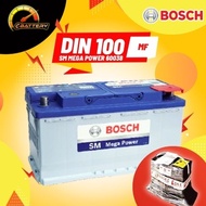 DIN100 DIN100L 60038 - Bosch SM Mega Power | Car Battery Porsche Audi Volvo Mercedes W211 BMW E60, E