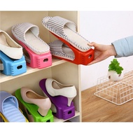 [READY STOCK] SHOE STORAGE ORGANIZER HEIGHT ADJUSTABLE SHOE RACK