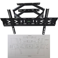 ขาแขวนทีวี ขายึด ผนัง ทีวี 32-90นิ้ว ช่วงแบริ่ง120KG เอียงขึ้นและลง 30° การหมุนซ้ายขวา 180° ขาตั้งที