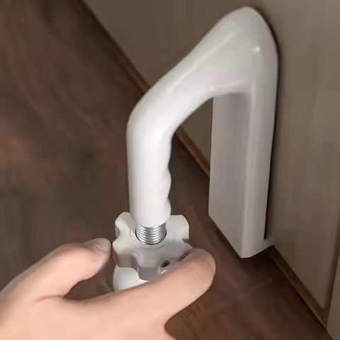 New 1Pcs Portable Door Security Device Jammer Door Stopper Add Safety Hotel Apartment Powerful Gate 