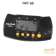 FZONE FMT60 Three-In-One Function FMT-60 Tuner Metronome 3in1 Comes With Clip-On Pickup Clip