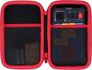 Hard Case for GiiKER Super Slide Puzzle Games (Black + Red Zip)