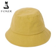 FOXER Double-Sided Fisherman Hat Female Spring And Summer Net Red Korean Version Of The Tide Wild Ja