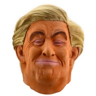 NEW High Quality Realistic Donald Trump Mask Latex Imitative Head Cover Fashion Costume Props Hallow