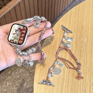 apple watch series 9 apple watch ultra 2 【Ping An Zhaocai】Applicable Apple Watch Strap Apple S8/9 Cr