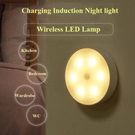 (SG Ready Stocks) Sensor Night Light Motion Detector Auto Light USB Rechargeable Wardrobe Light Moti