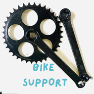 Gear Gir Crank 36T Single Speed As Kotak Sepeda CTB BMX Fixie Polygon Siera Minion / Piringan 36 T S