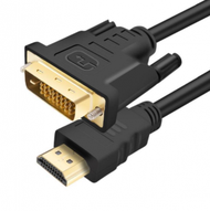 Others - HDMI轉dvi線24+1公對公 純無氧銅 DVI TO HDMI（【純銅】0.3m）