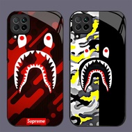GK-6 Bape Shark Glass Casing for Samsung M12 A22 A12 M32 5G
