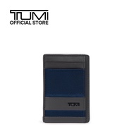 TUMI กระเป๋าใส่บัตร MONEY CLIP CARD CASE สีกรมท่า/สีเทา