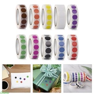 dusur 1000Pcs 13mm Dot Sticker Colorful Dot Sticker Self Adhesive Label Sticker For Classroom And Of