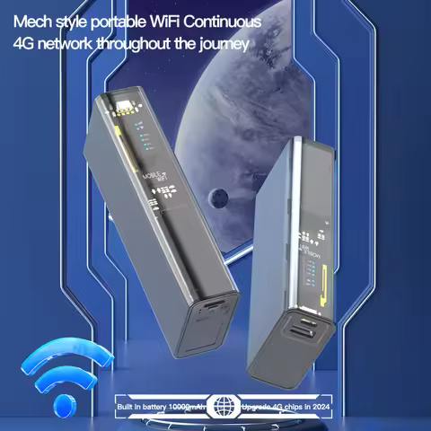 4G wifi router power bank WIFI Mobile mifis pocket router Type-C 8000mAh pocket wifi 4g router with 