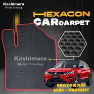 HEXAGON CARPET CARMAT FOR PROTON X50 X-50 (2020 - Present) Carpet Karpet