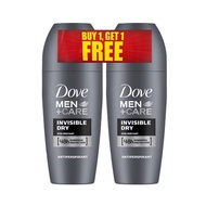 Dove Men+Care Invisible Dry Deodorant Roll On 40ml BUY1TAKE1 Deodorant Men