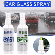 100ml Car Glass Waterproof Coating Agent Anti Fog Rain Repellent Spray for Car Portable Size Long Lasting for Car's Window Easy to Store Rainproofing Agent