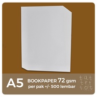 A5 BOOKPAPER IMPERIAL 72gr A5 PER Ream 21x 14.8 cm