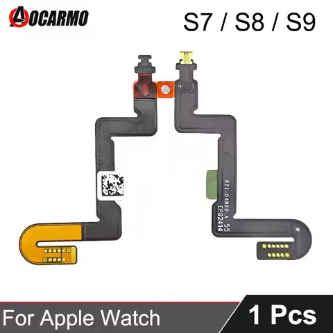 Aocarmo For Apple Watch Series 7 8 9 S7 S8 S9 41mm Battery Connection Connector Flex Cable Repair Pa