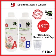 TEC [2 Litre] Baja AB Fertilizer Extra Booster Fertigasi Hidroponik Hydroponic AB Leafy Fruiting Flo