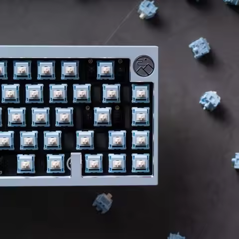 Yogurt HMX Linear Pre-Lubed 5-Pin HotSwap Rattle POM Stem Switches for MX Gaming Mechanical Keyboard