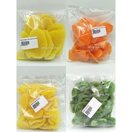 Dried Mango / Dried Mango Orange / Dried Pineapple /Dried Kiwi 500G
