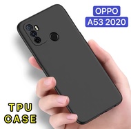 [ส่งจากไทย] Case OPPOA53 2020 เคสโทรศัพท์ ออฟโบ้ เคส Oppo A53 เคสนิ่ม tpu เคสสีดํา เคสซิลิโคน สวยและบาง