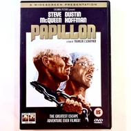 Papillon DVD Region 2 PAL Steve McQueen Dustin Hoffman Classic Prison Drama