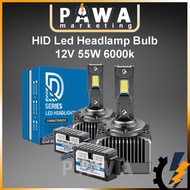Pawa Hid Led Headlight Headlamp HID Bulb 6000K D1S D1R D2S D2R D3S D3R D4S D4R D8S BMW Mercedes Toyo