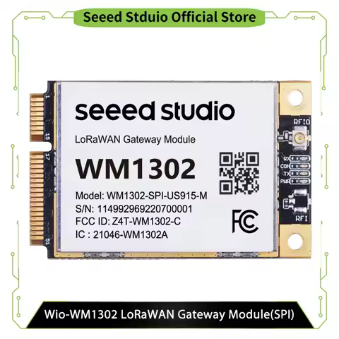 Wio-WM1302 LoRaWAN Gateway Module (SPI) - US915 - M, LoRa 915 Mhz 902-928MHz