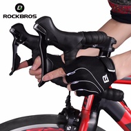ROCKBROS Cycling Bike Gloves Half Finger Breathable Bicycle Sports Gloves