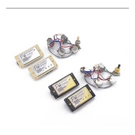 1 Set Original Genuine Epi Standard PRO Electric Guitar Alnico Humbucker Pickup Nickel / Gold Cover