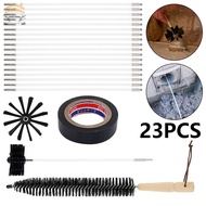 23pcs Chimney Cleaning Kit Brush Duct Vent Cleaning Set Chimney Cleaning Tools Kit SHOPSKC7779