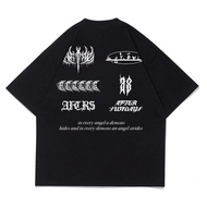 Oversized T-SHIRT | STRIDES | BLACK BLACK BLACK | AFTERSUNDAYS