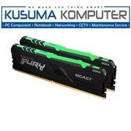 Kingston Fury Beast RGB 16GB 2x8 DDR4 KF432C16BBAK2/16