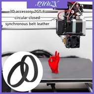 QUU 2GT-6 Endless GT2 Belt 110 158 180 300 752mm Length 2GT Synchronous Belt GT2