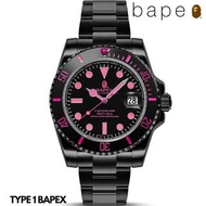 🇯🇵日本代購 A BATHING APE TYPE 1 BAPE手錶 BAPEX watch  1J70-187-011