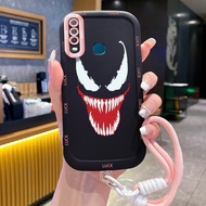 Casing hp for VIVO Y12 Y15 Y17 Y11 2019 Y12i Y3 Y3s 2020 Case Monster Pattern Trendy Silicone Phone 
