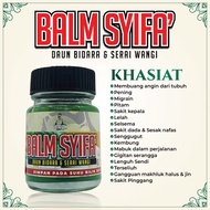 Balm Syifa Daun Bidara & Serai Wangi Ustaz Izan Syifa’ Ruqyah Balsem Blam Bum Gosok Sapu Minyak Ubat